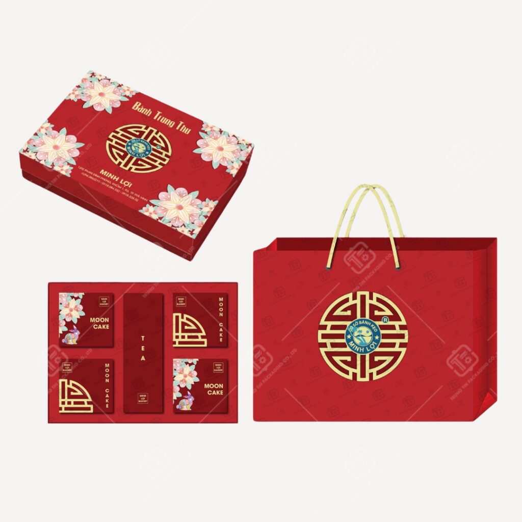 Hộp Bánh Trung Thu Minh Lợi Moon Cake