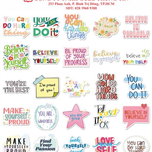 In Decal Sticker Hình 3