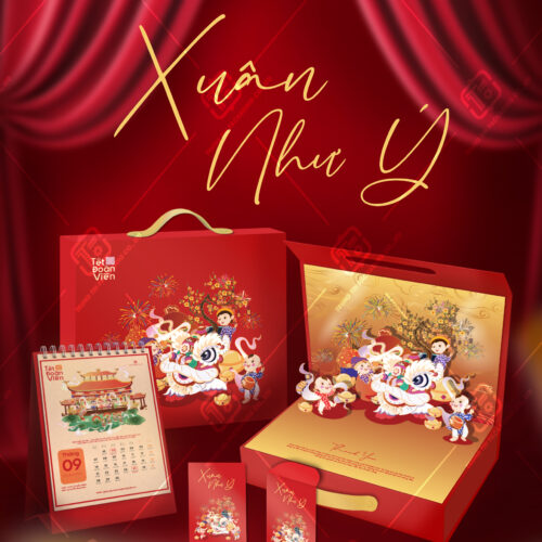 Mẫu hộp Xuân Như Ý