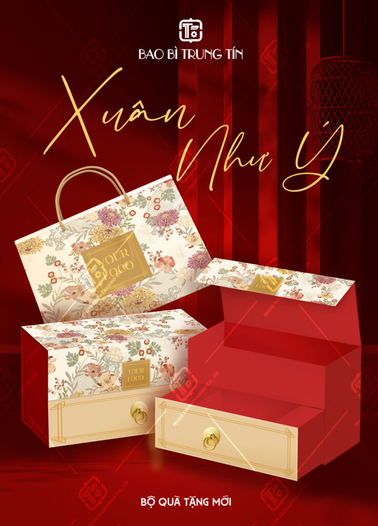 Xuân Như Ý - Thiết Kế Hộp Quà Tết Độc Đáo